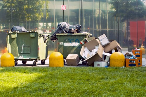 Recycling bins and facilities in Staines